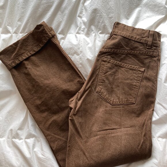 Staatsballett brown canvas pants - Picture 3 of 5